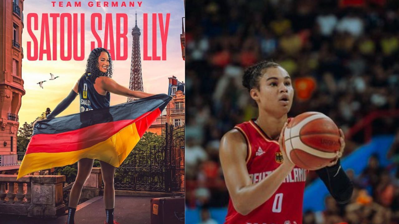 After a long injury layoff, Satou Sabally is ready to lead Germany in the 2024 Paris Olympics. [photo: Sabally IG]