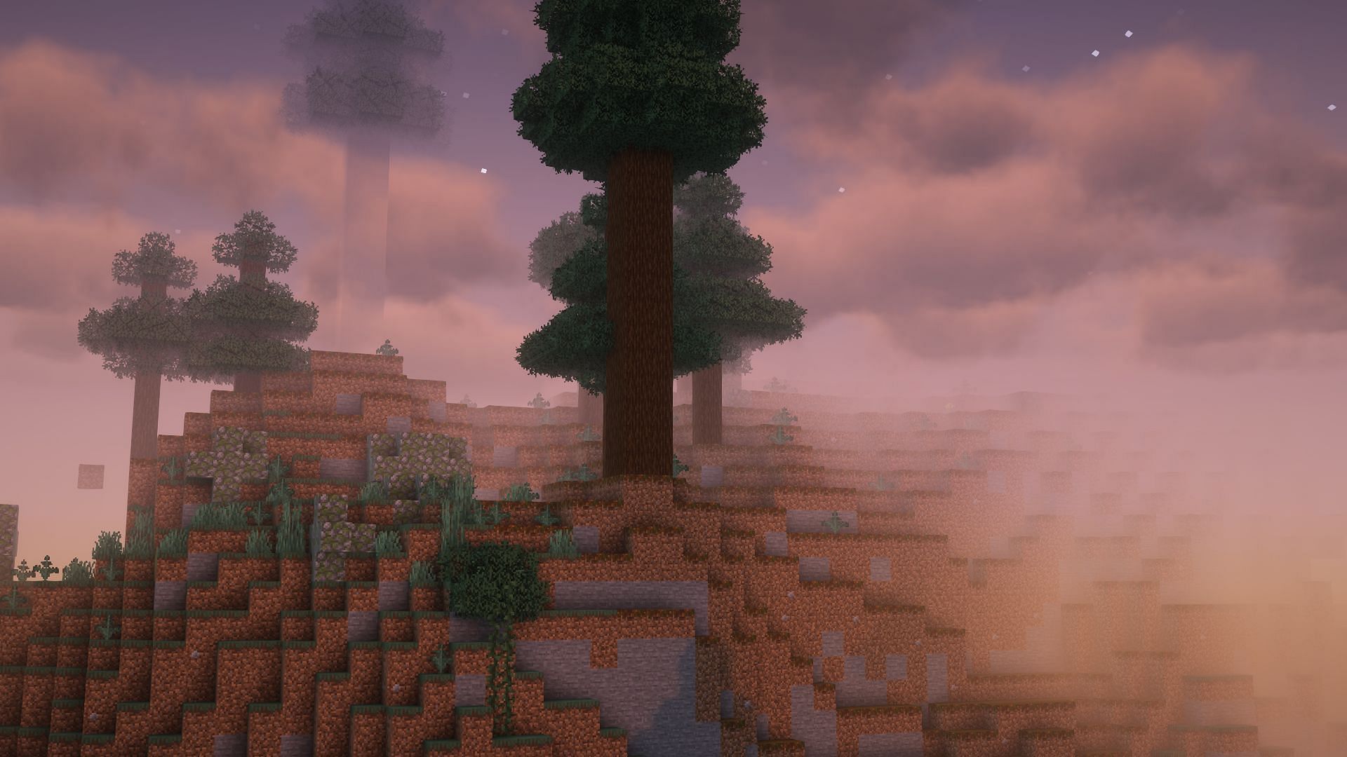 Items beyond the player&#039;s render and simulation distances will be safe (Image via Mojang)