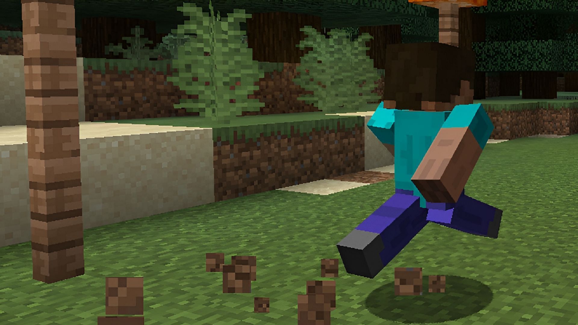 Movement is key for rapidly completing a Minecraft speedrun (Image via Mojang)