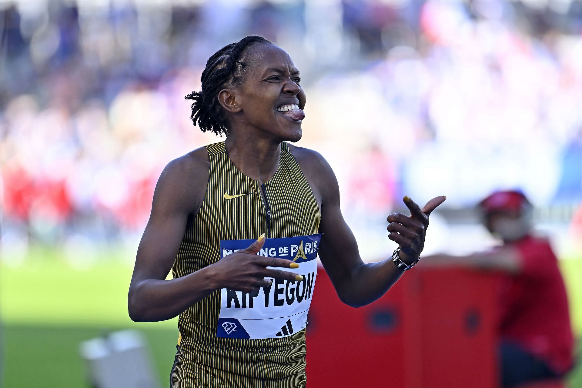 Faith Kipyegon at the 2024 Diamond League - Meeting de Paris (Source: Getty Images)