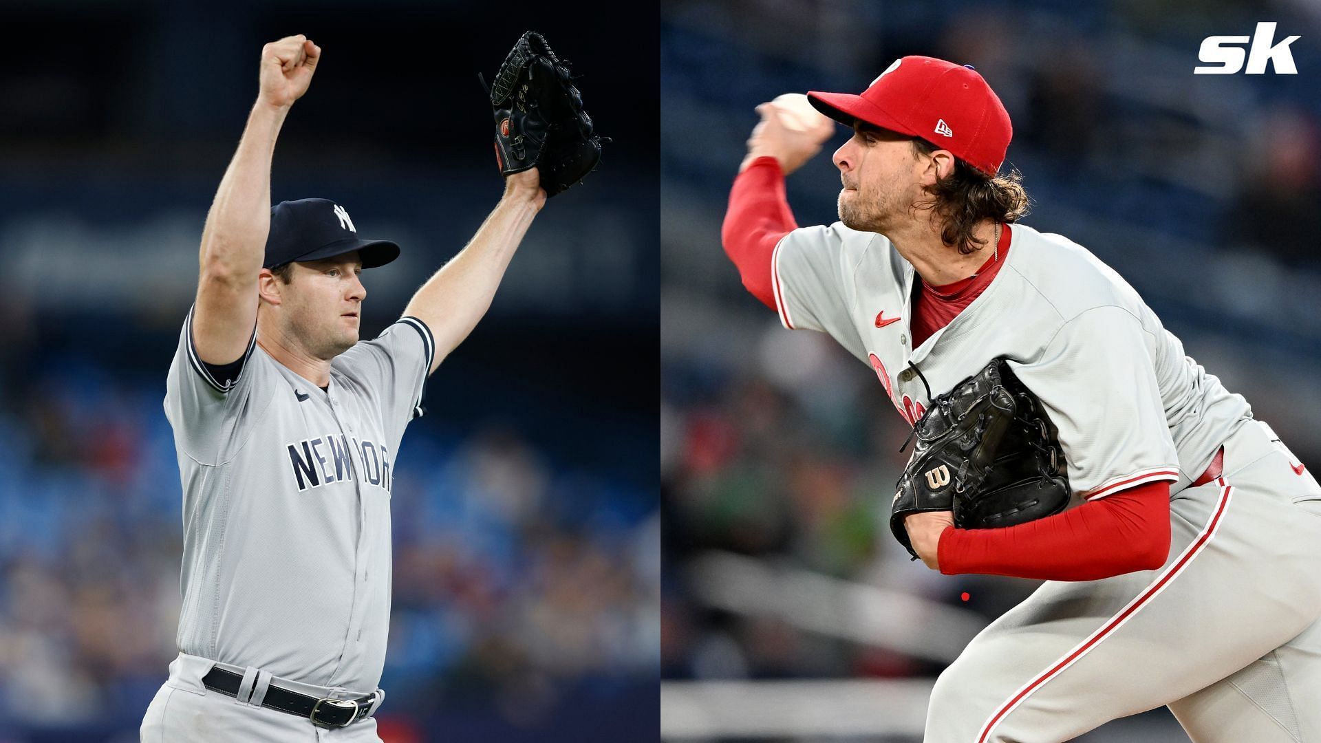 Aaron Nola and Gerrit Cole headline the top MLB strikeout prop leaders for July 24