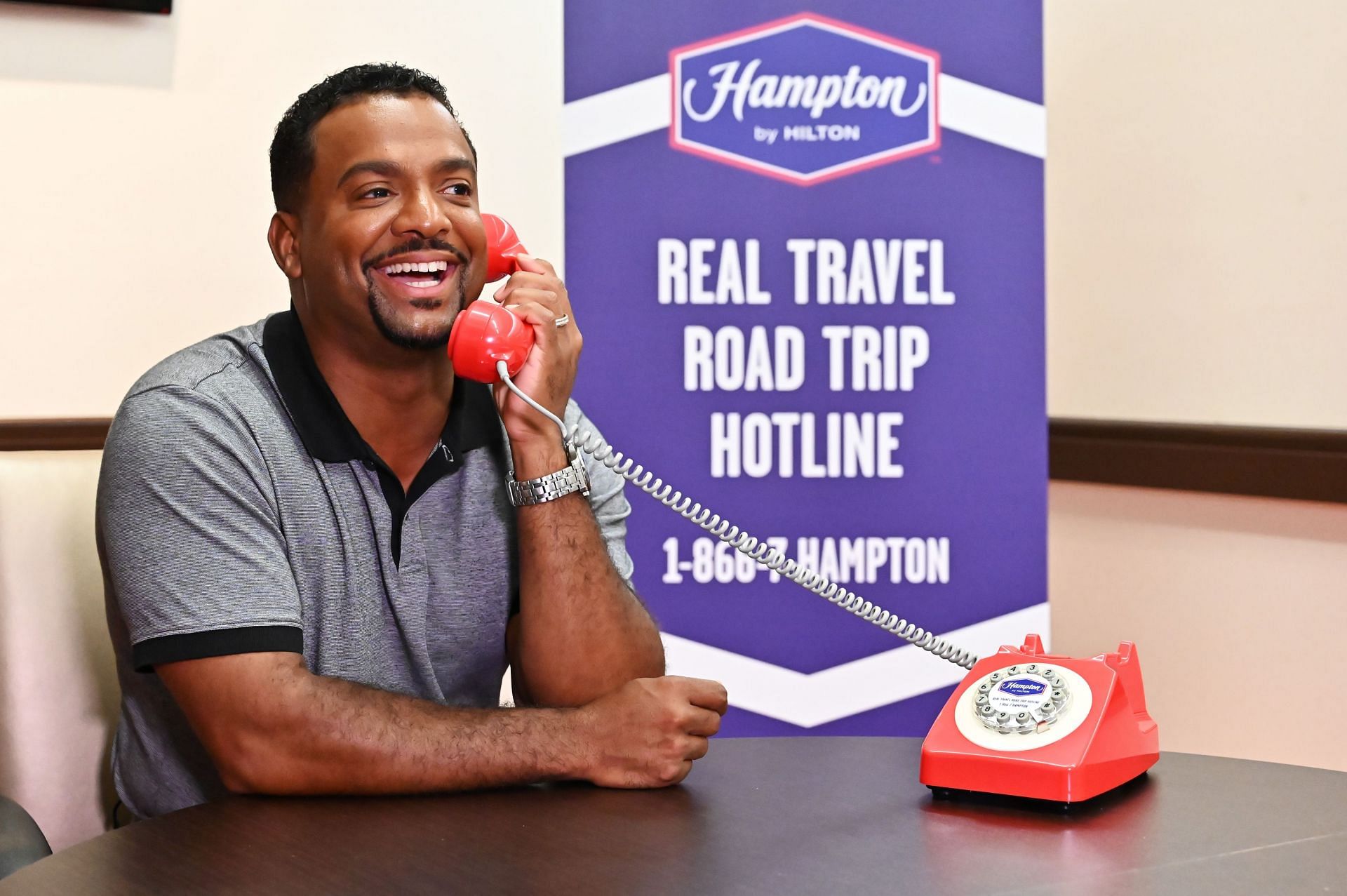 Hampton Real Travel Road Trip Hotline with Alfonso Ribeiro - Source: Getty