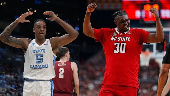 March Madness star DJ Burns has a "crazy" response to Armando Bacot's Duke Final Four confession