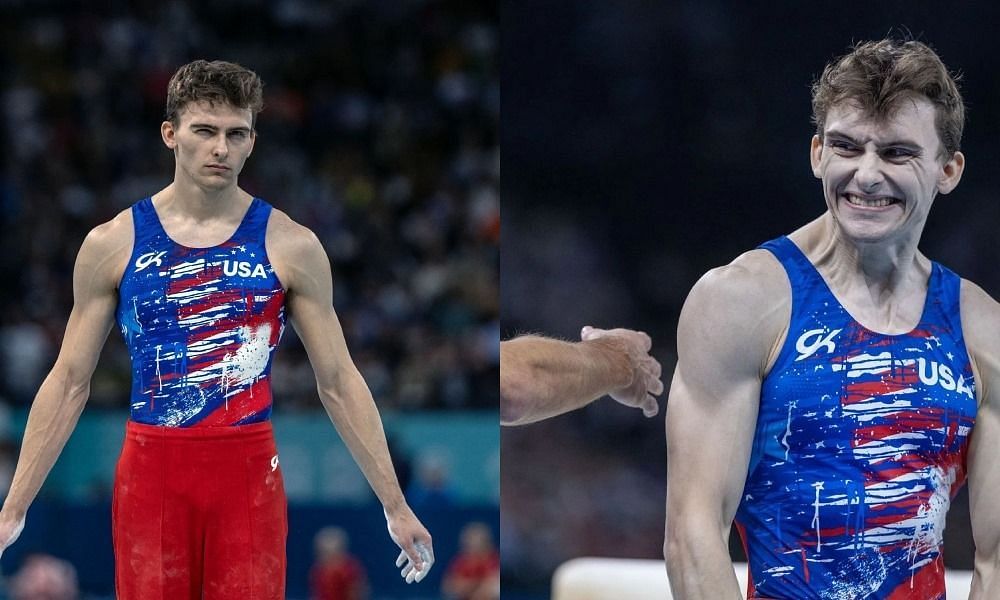 Stephen Nedoroscik helped Team USA win Bronze in gymnastics (Images via Getty)