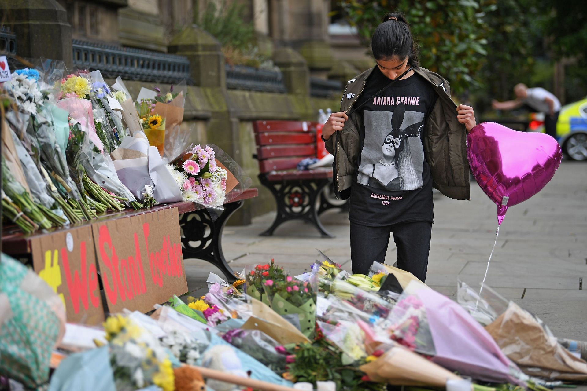 Floral Tributes Are Left For The Victims Of The Manchester Arena Terrorist Attack - Source: Getty