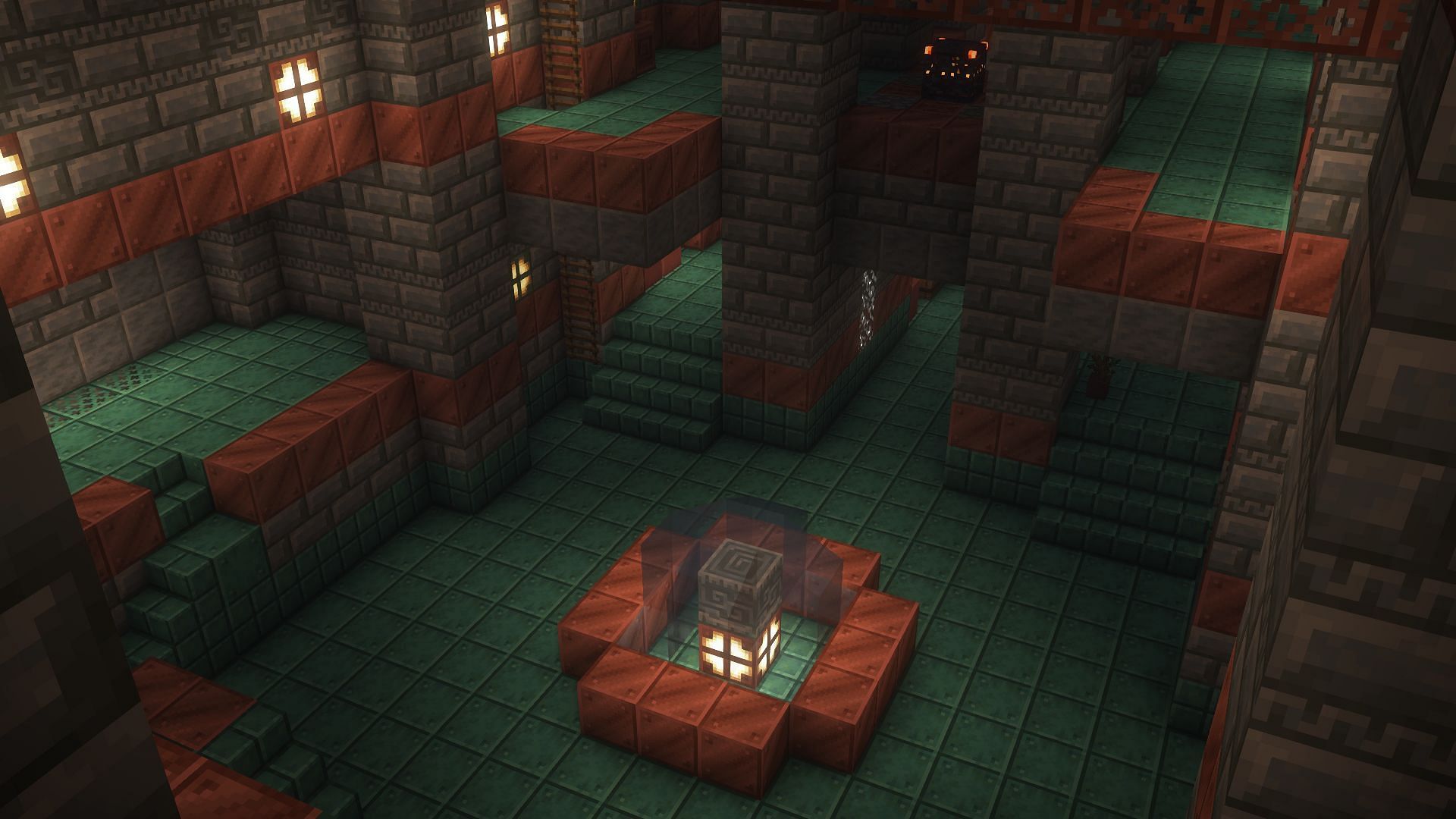 The inside of a trial chamber (Image via Mojang)