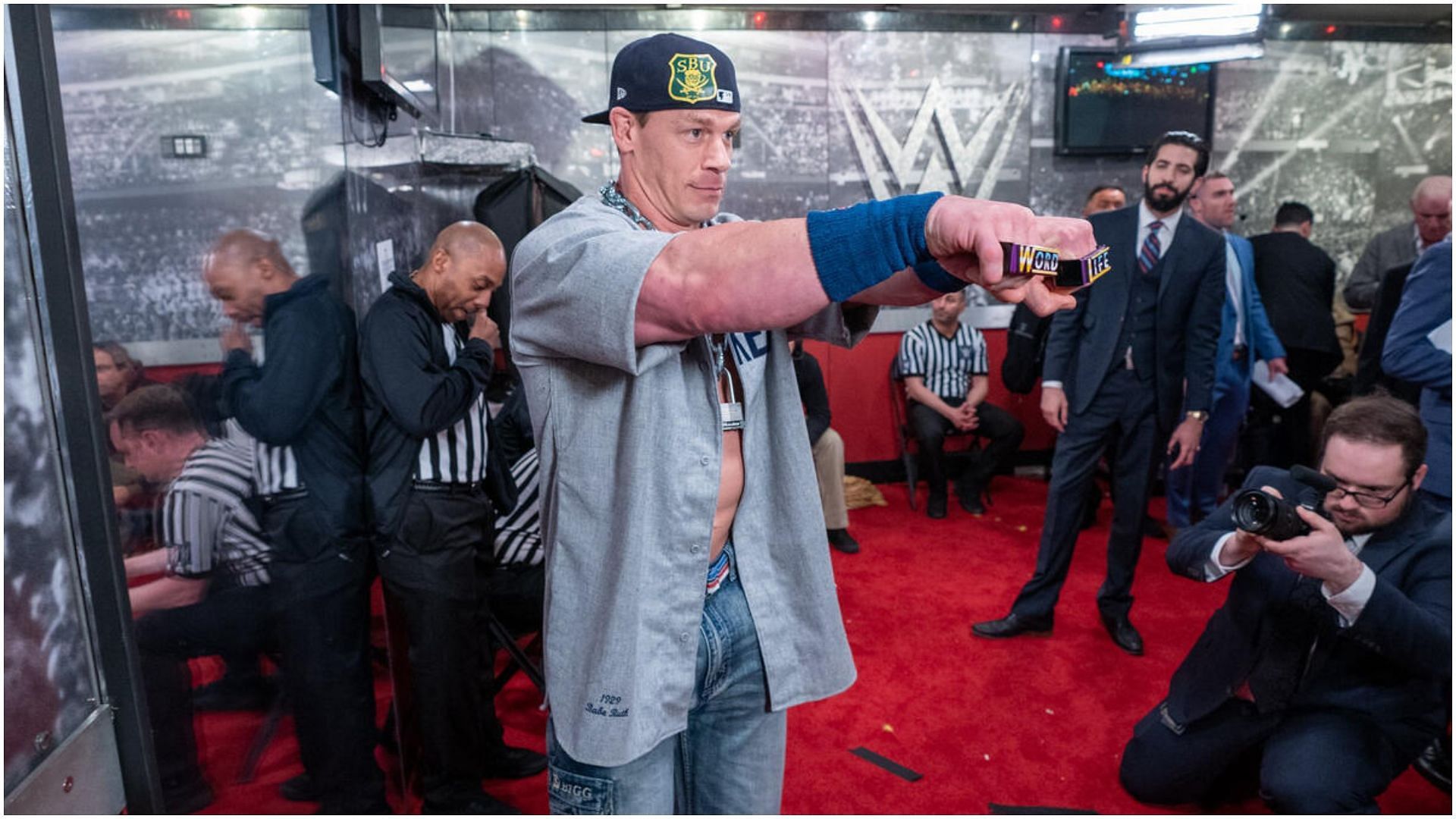 John Cena is a 16-time WWE World Champion. (Image via WWE.com)