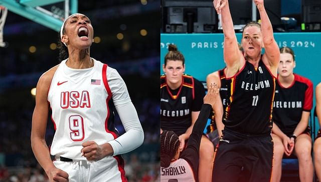 Team USA will face Belgium on Thursday. (Credit: USA Basketball and Belgium Basketball/X)