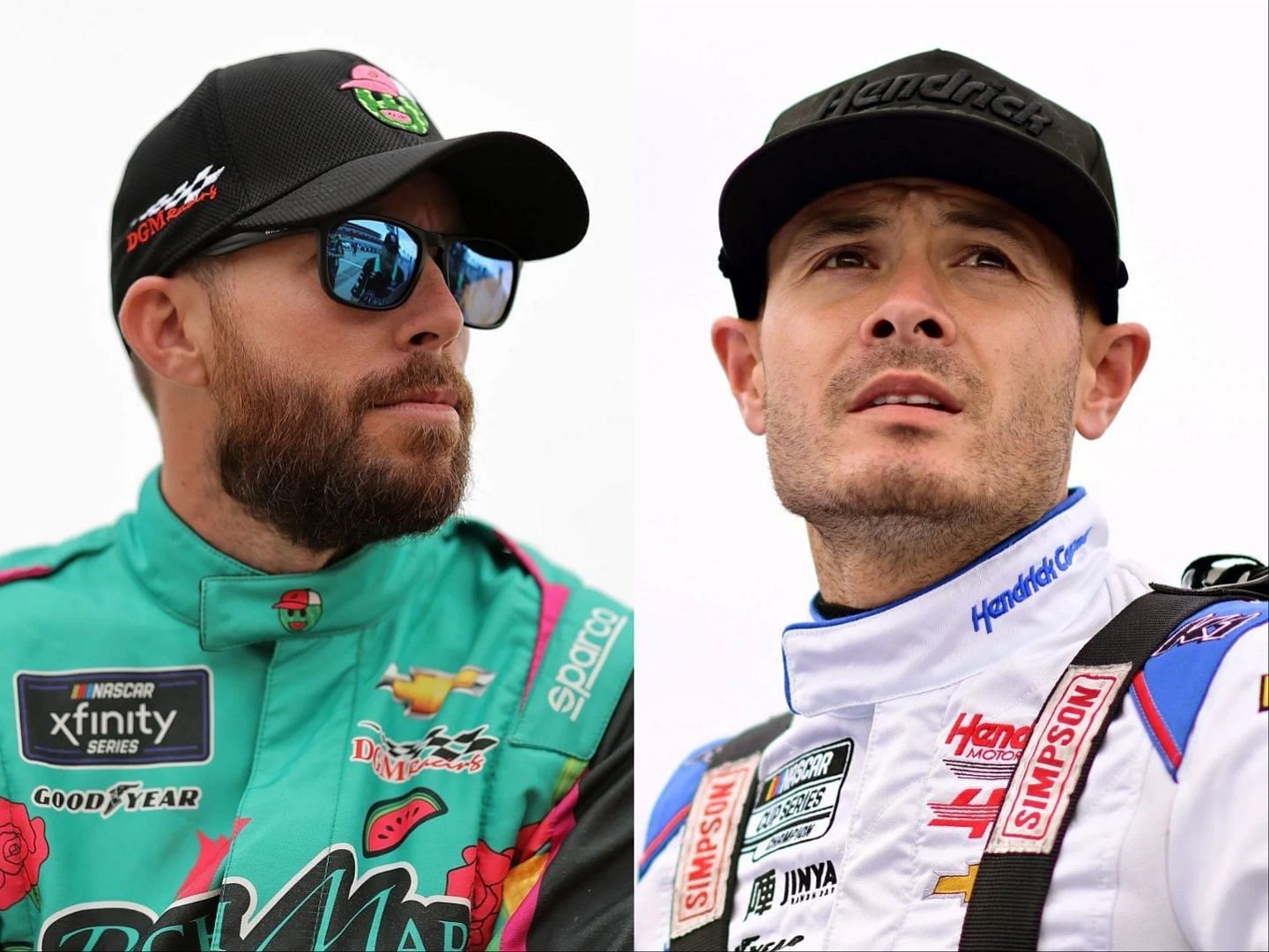 Ross Chastain and Kyle Larson (Image source Getty)