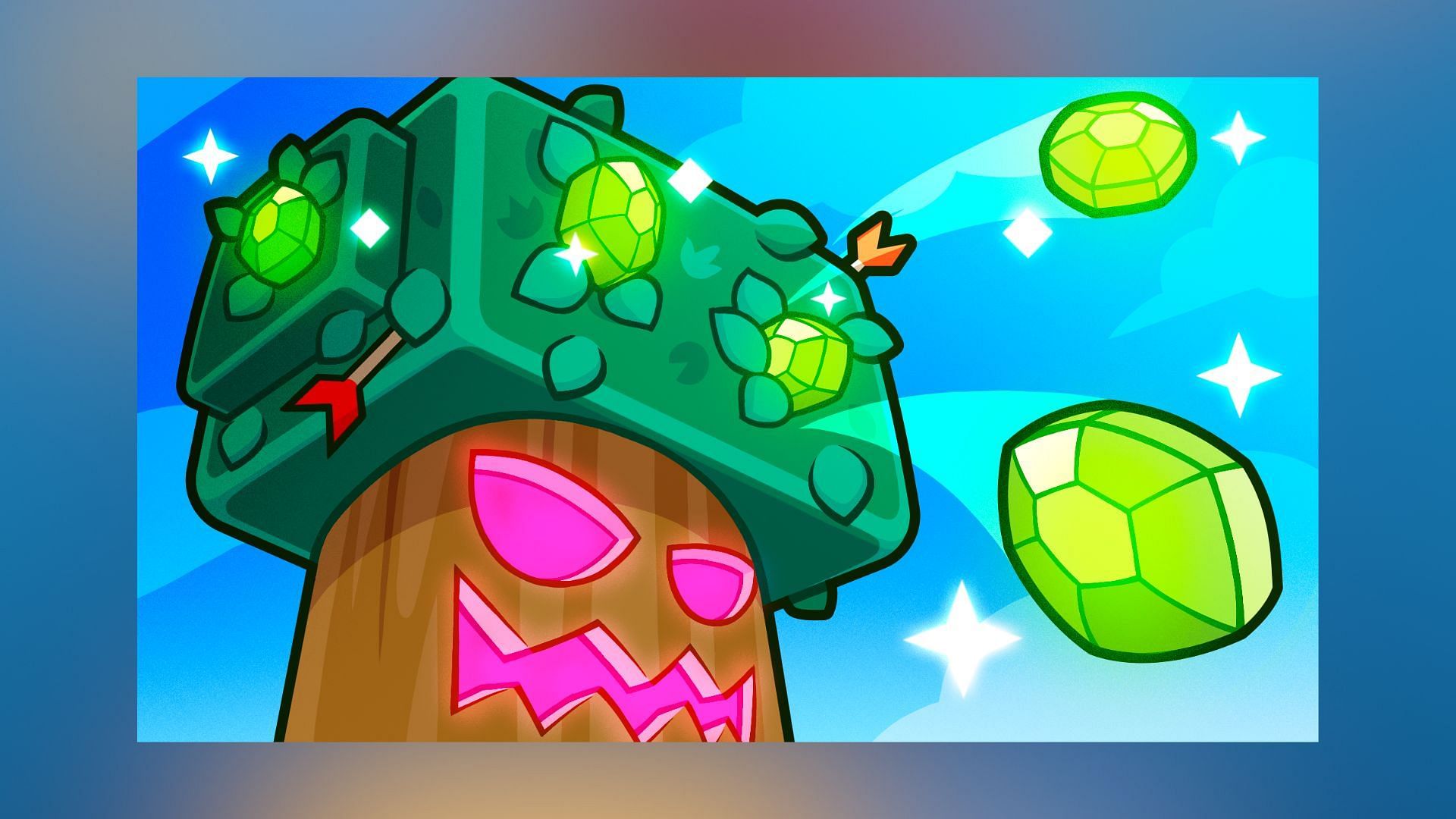 Use high DPS ranged characters to take these huge health monsters (Image via SuperCell)