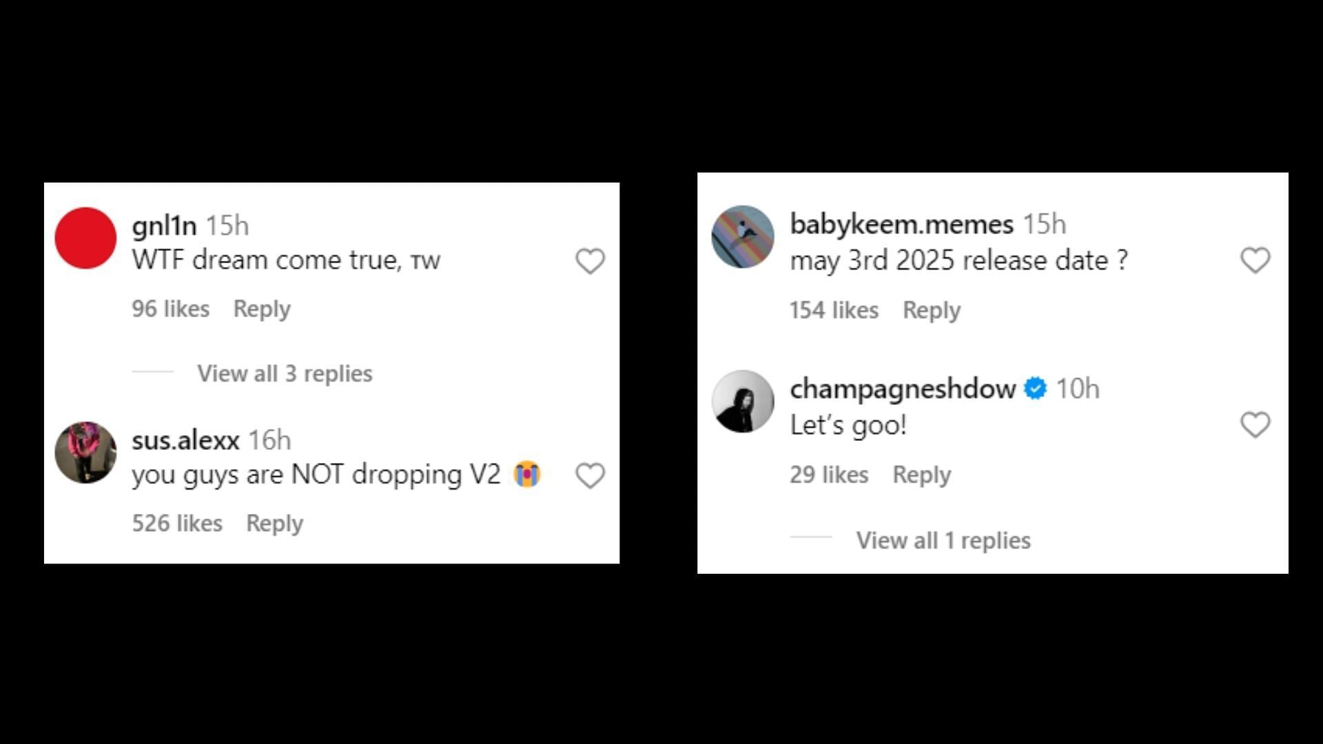 Users share their reactions (Images via Instagram/@tydollasign)