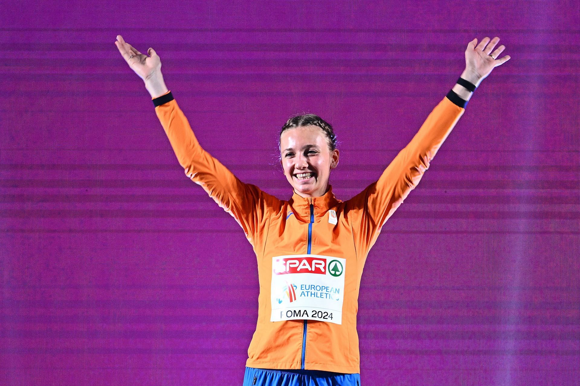 Femke Bol at the 26th European Athletics Championships in Rome, Italy - Getty Images