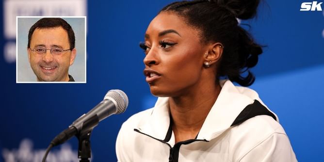 "You can only shove stuff down for so long" - Simone Biles recounts the horrors of Larry Nassar & how it led to a 'trauma response' at Tokyo Olympics