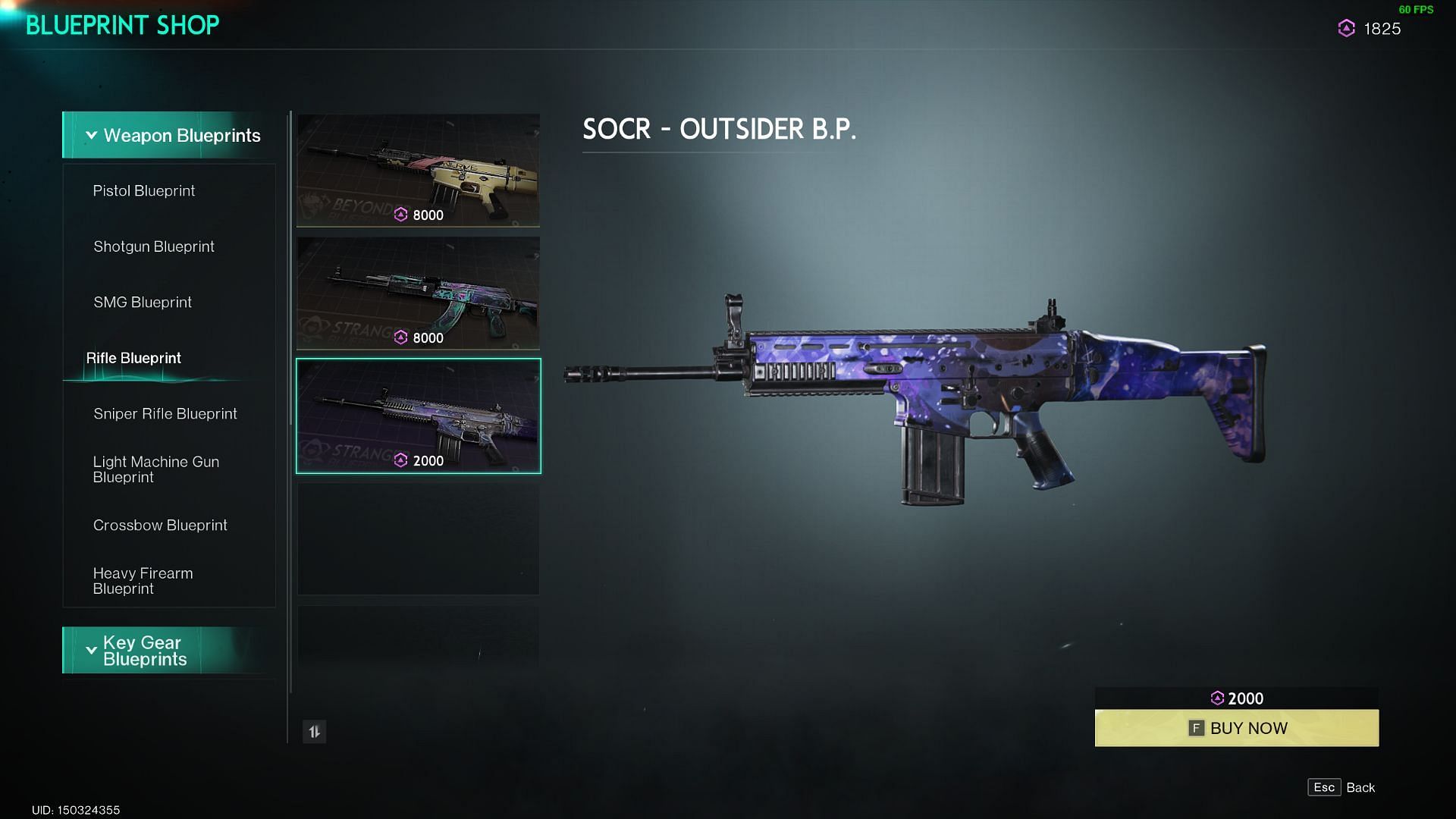 The SOCR Outsider is a decent rifle and is pretty easy to get (Image via NetEase)