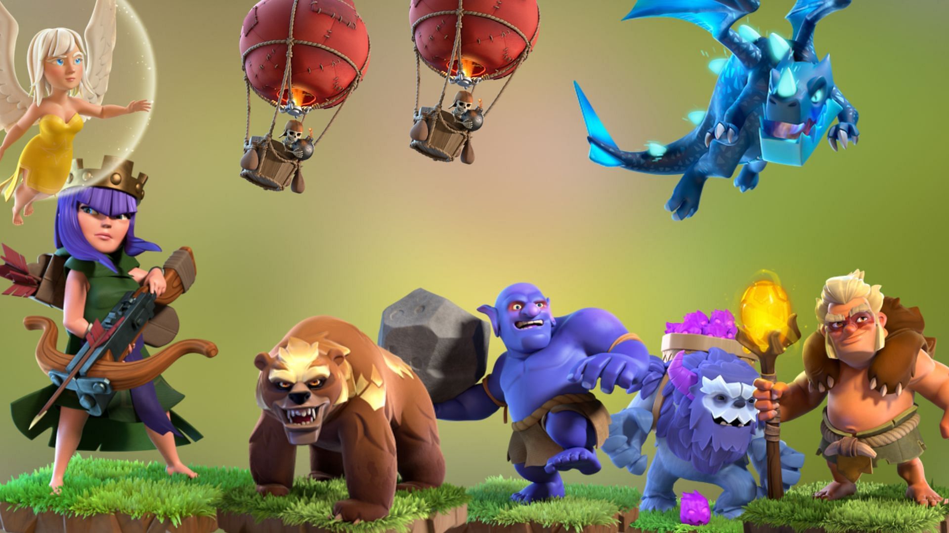 Best Town Hall 15 Druid attacking strategies in Clash of Clans (Image via SuperCell)