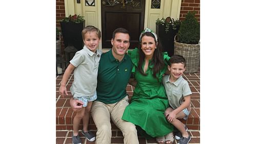 Kirk Cousins and family celebrate first Easter in Atlanta days after Falcons move [Image credit: @juliehcousins IG]