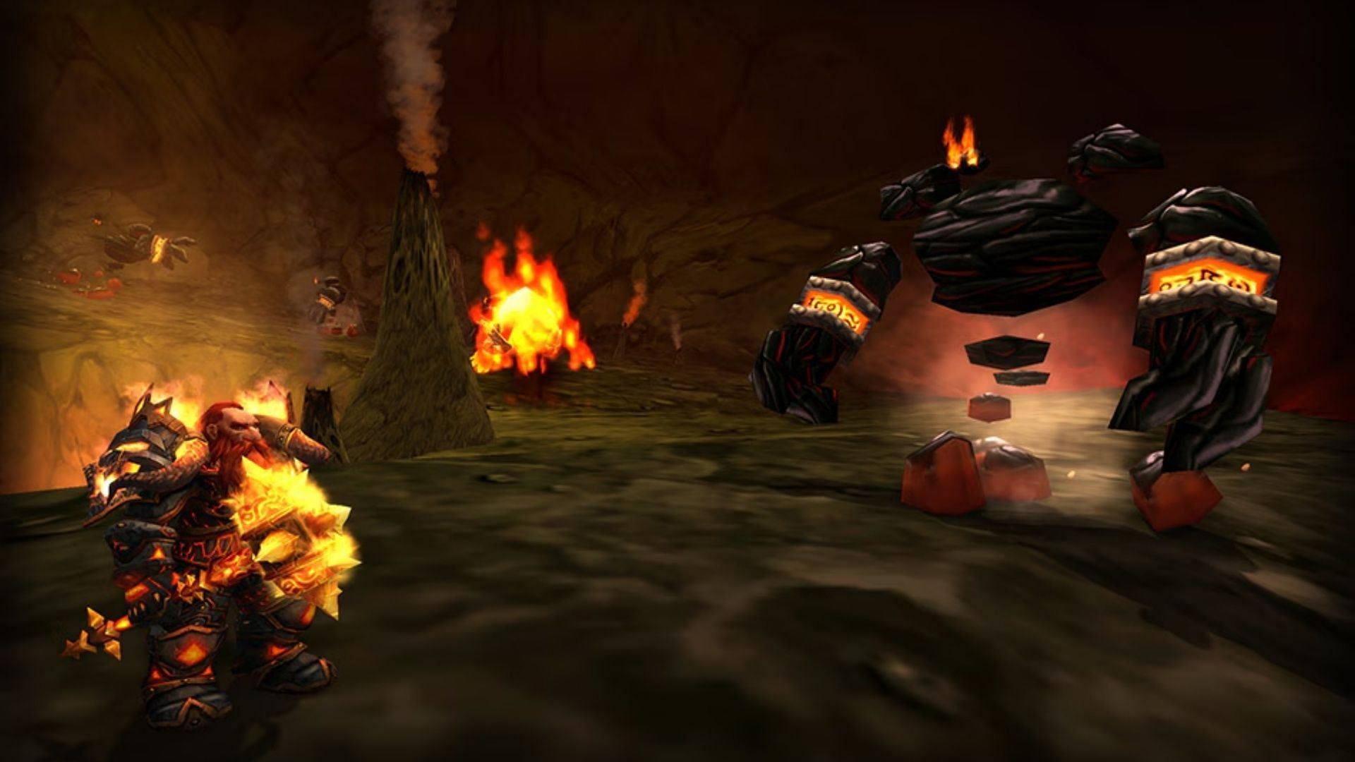 Most Vanilla players remember the challenges and headaches that came with learning Molten Core (Image via Blizzard Entertainment)