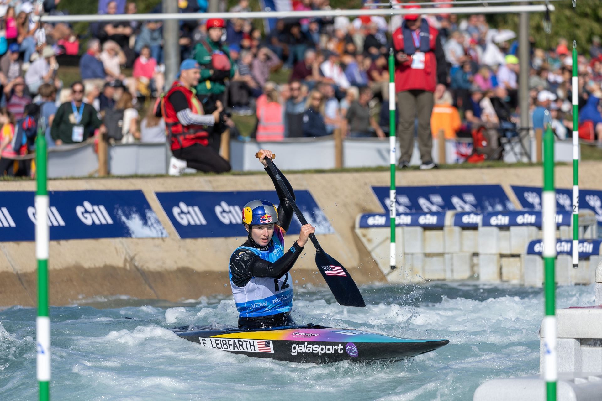 Leibfarth at the ICF Canoe Slalom World Championships (IMAGE: GETTY)