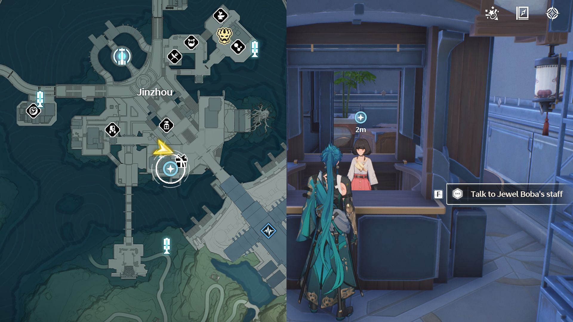 Jewel Boba location (Image via Kuro Games)