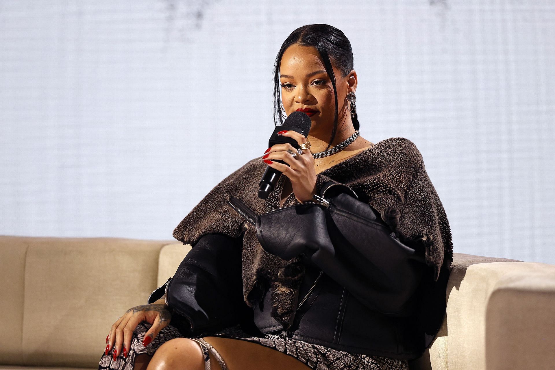 Apple Music Super Bowl LVII Halftime Show - Press Conference. (Photo by Mike Lawrie/Getty Images)