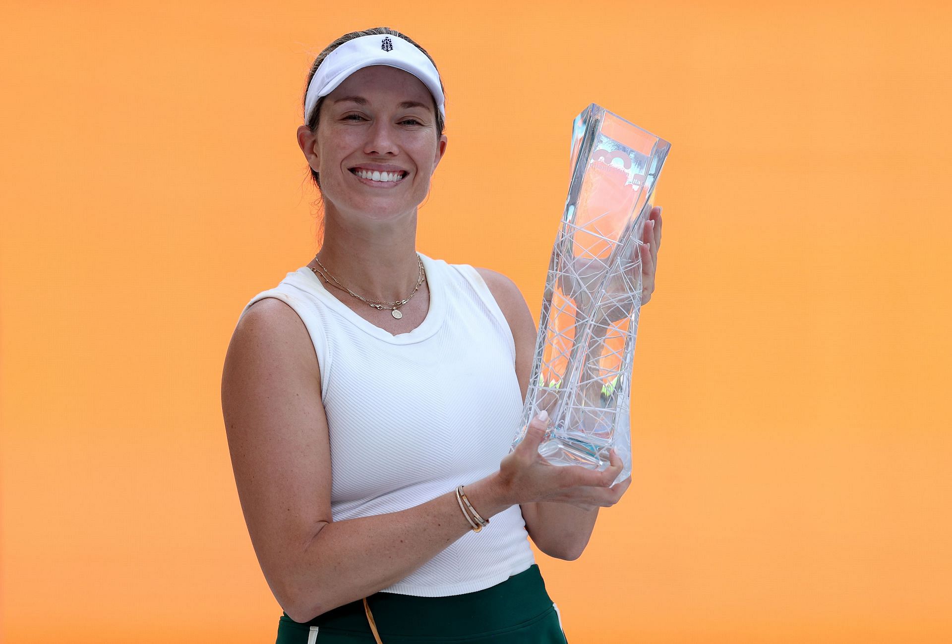 Danielle Collins at the 2024 Miami Open (Photo: Getty)