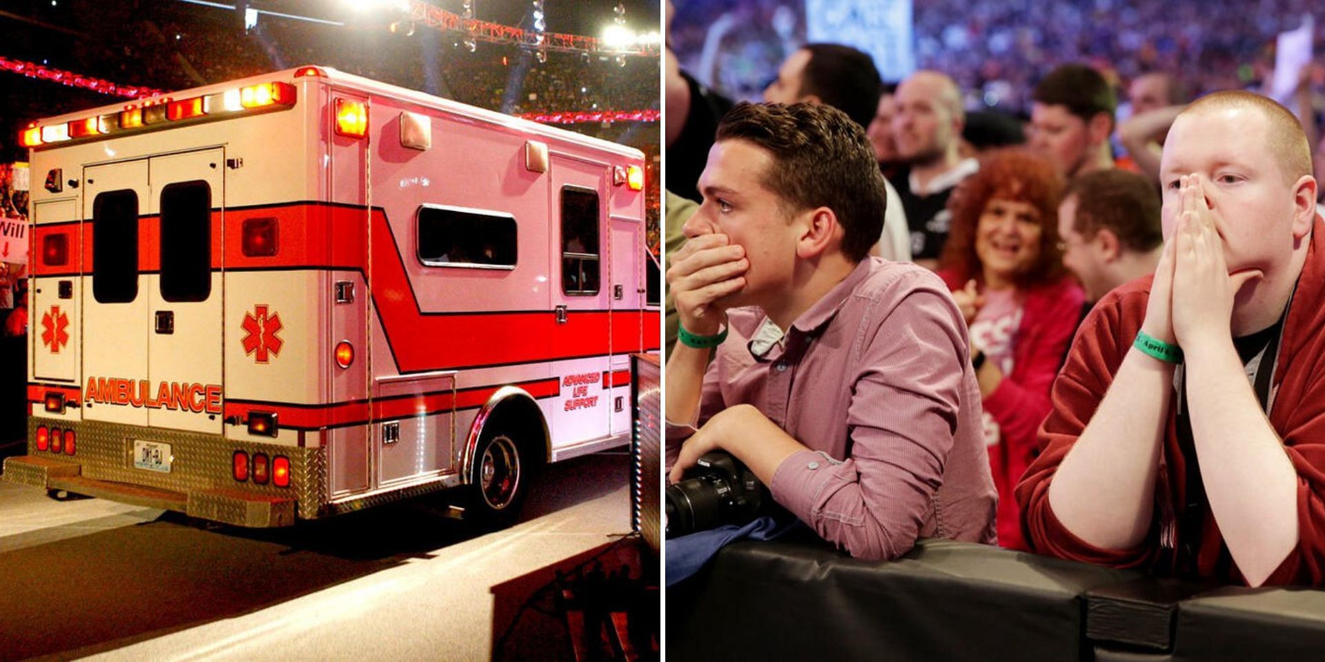 A SmackDown star might be injured (Images via WWE.com)