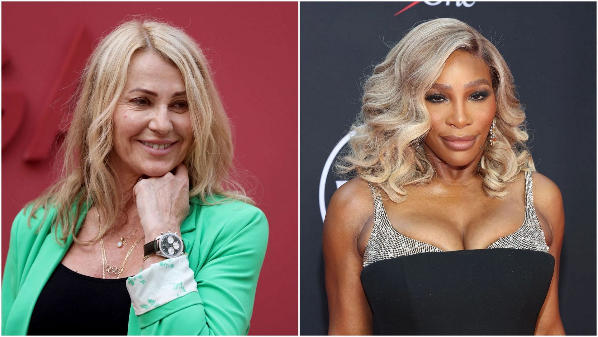 Serena Williams and Nadia Comaneci