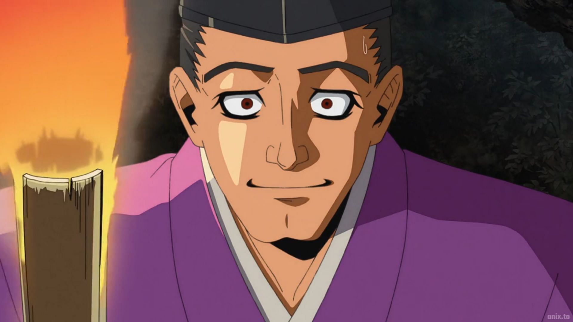 Godaiin Muneshige as shown in the The Elusive Samurai anime series (Image via CloverWorks)