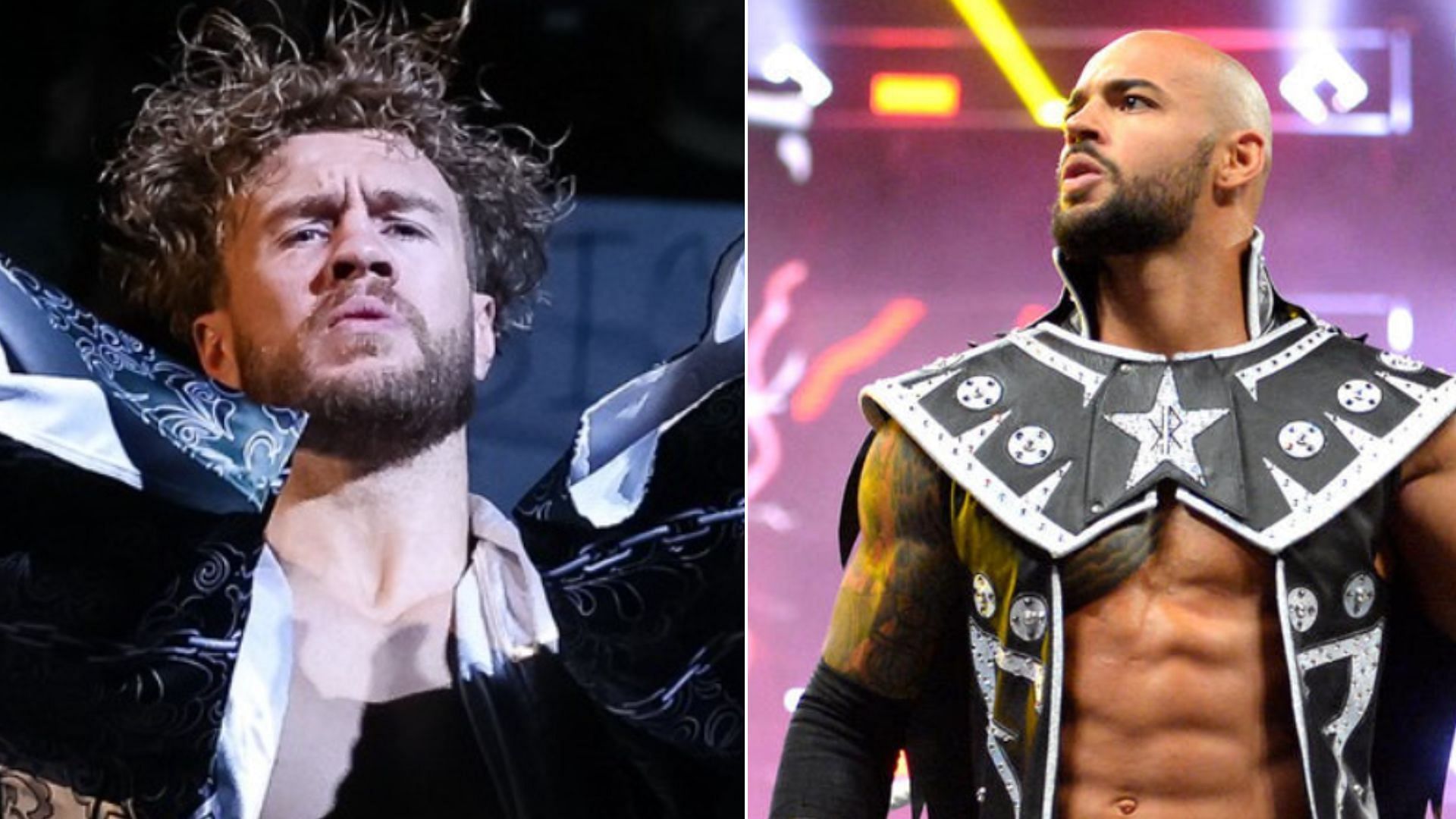 Will Ospreay and Ricochet called a former WWE Champion a &quot;legend&quot;. (Photo credit: AEW &amp; WWE) 