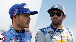 Kyle Larson discusses if battling Chase Elliott for regular season championship will hinder any relationships within HMS