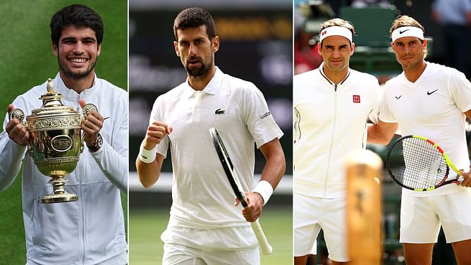 Why Carlos Alcaraz is on pace to beat Novak Djokovic's Grand Slam record, and what we can infer from Serb's rivalry with Nadal-Federer