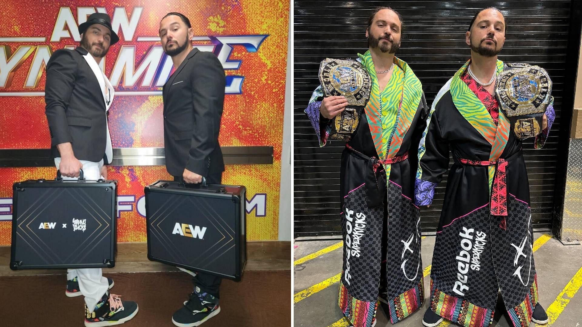 The Young Bucks receive a huge challenge for the AEW Tag Team ...