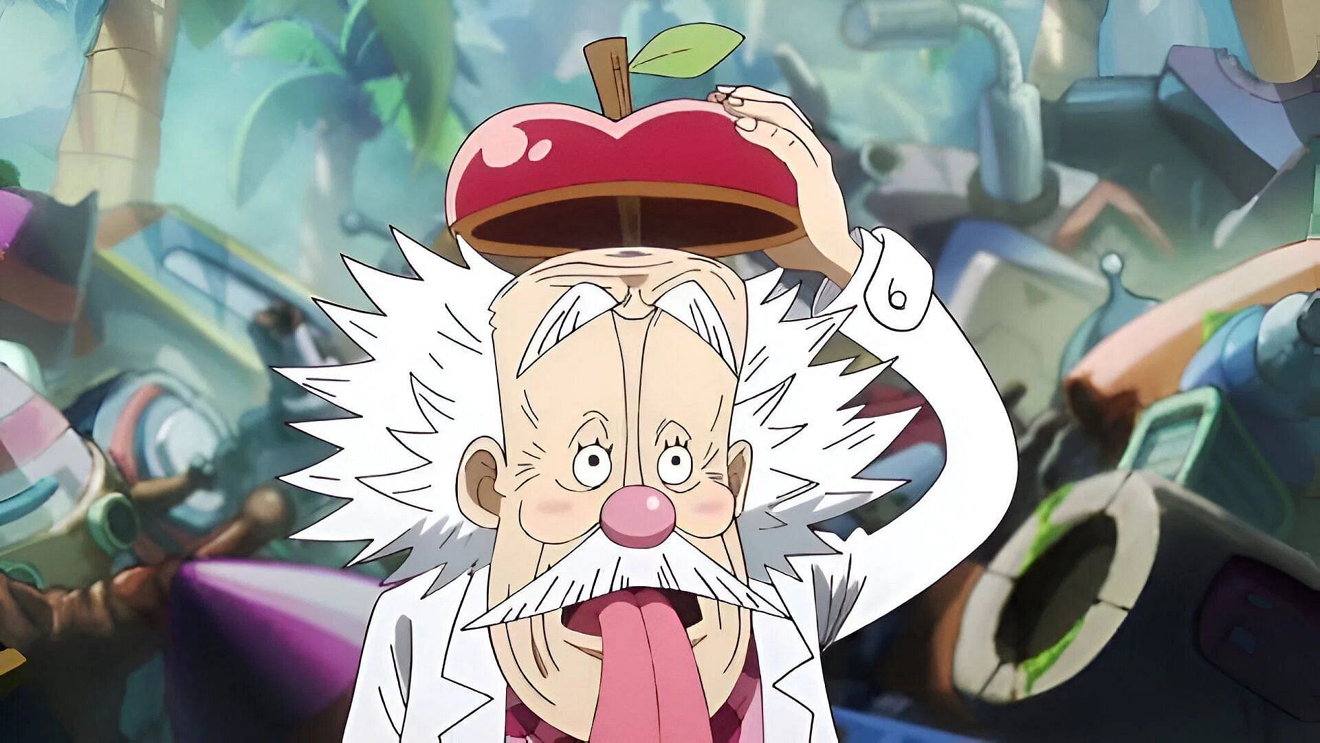 Dr. Vegapunk&#039;s message continues (Image via Toei Animation)