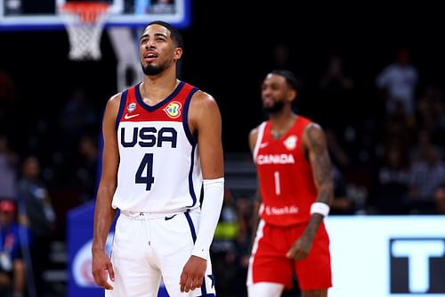 Tyrese Haliburton excited to represent Team USA in the Olympics. (Photo by Yong Teck Lim/Getty Images)