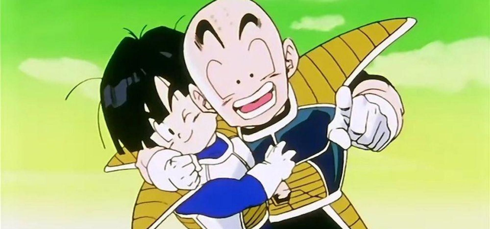 Krillin and Gohan in Namek Saga (Image via Toei Animation)