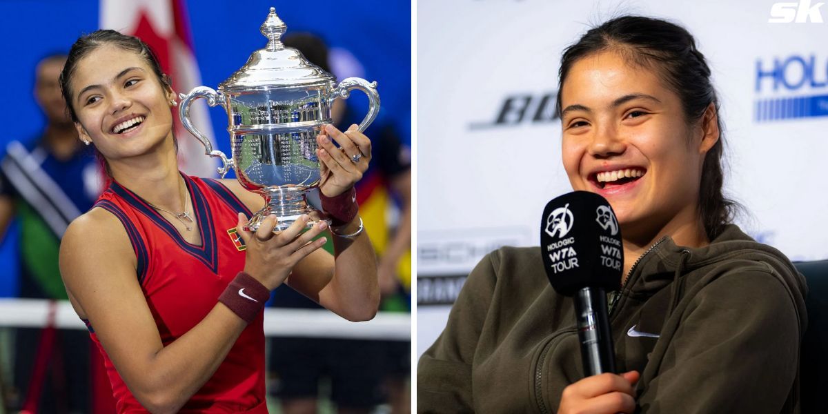 Emma Raducanu opens up about the celebrations for her US Open 2021 triumph (Source: Getty)