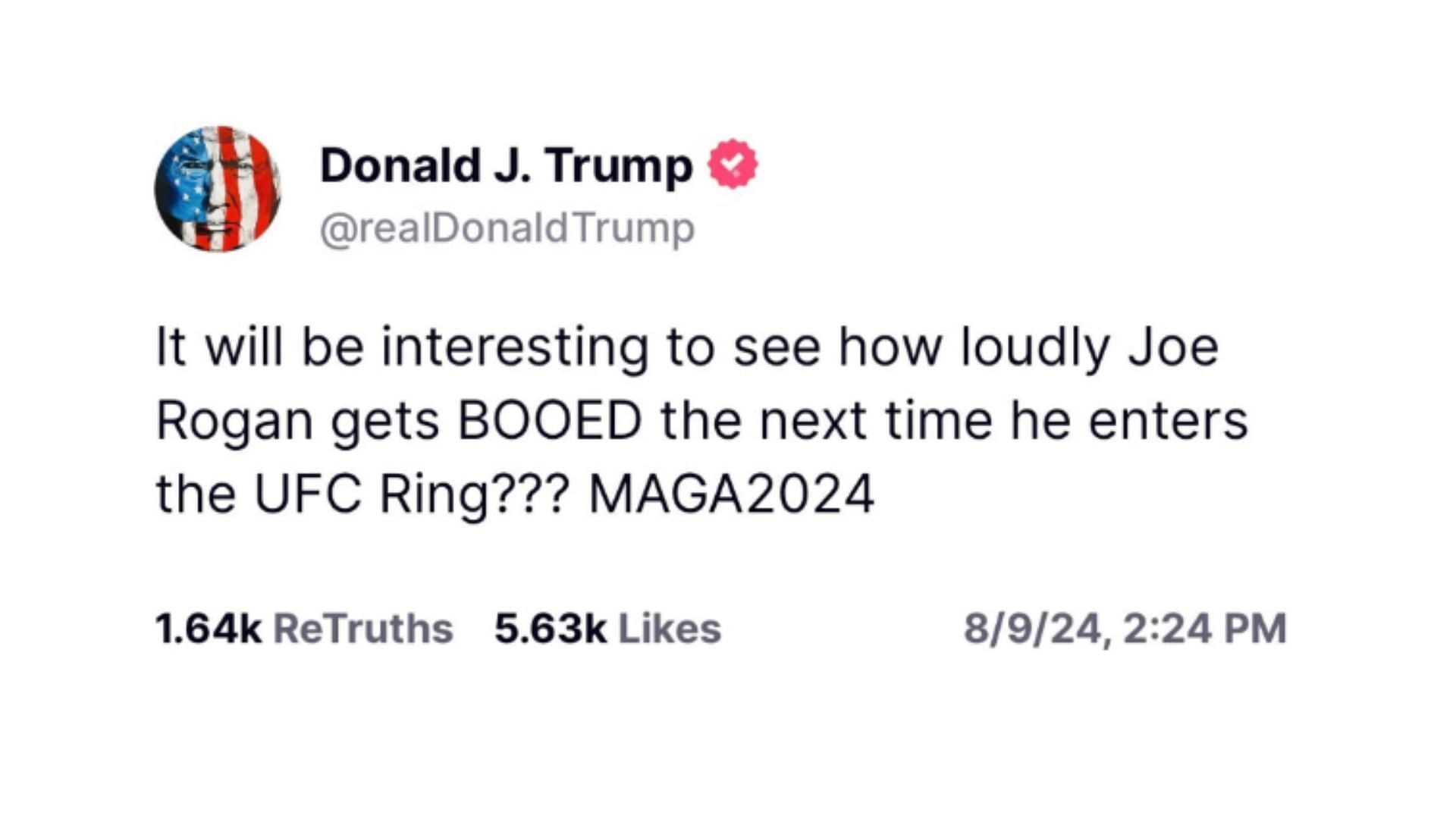 Donald Trump&#039;s post