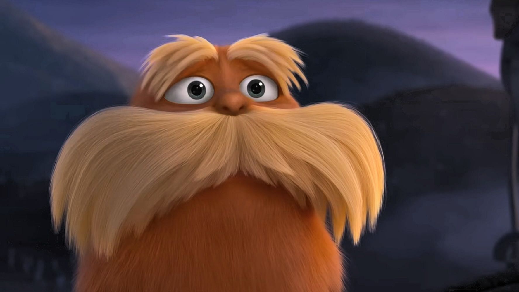 Danny DeVito as The Lorax in a still from the film (via Universal Pictures / YouTube)