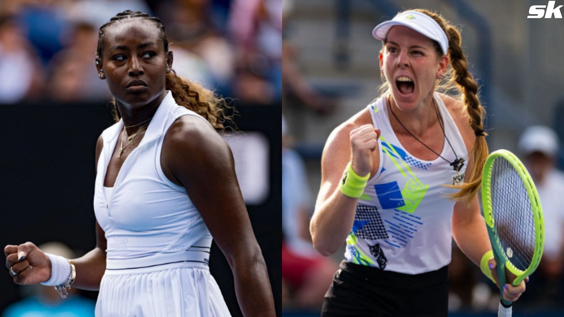 Alycia Parks vs Despina Papamichail, US Open 2024 Qualifying R2 (Pictures: Getty)