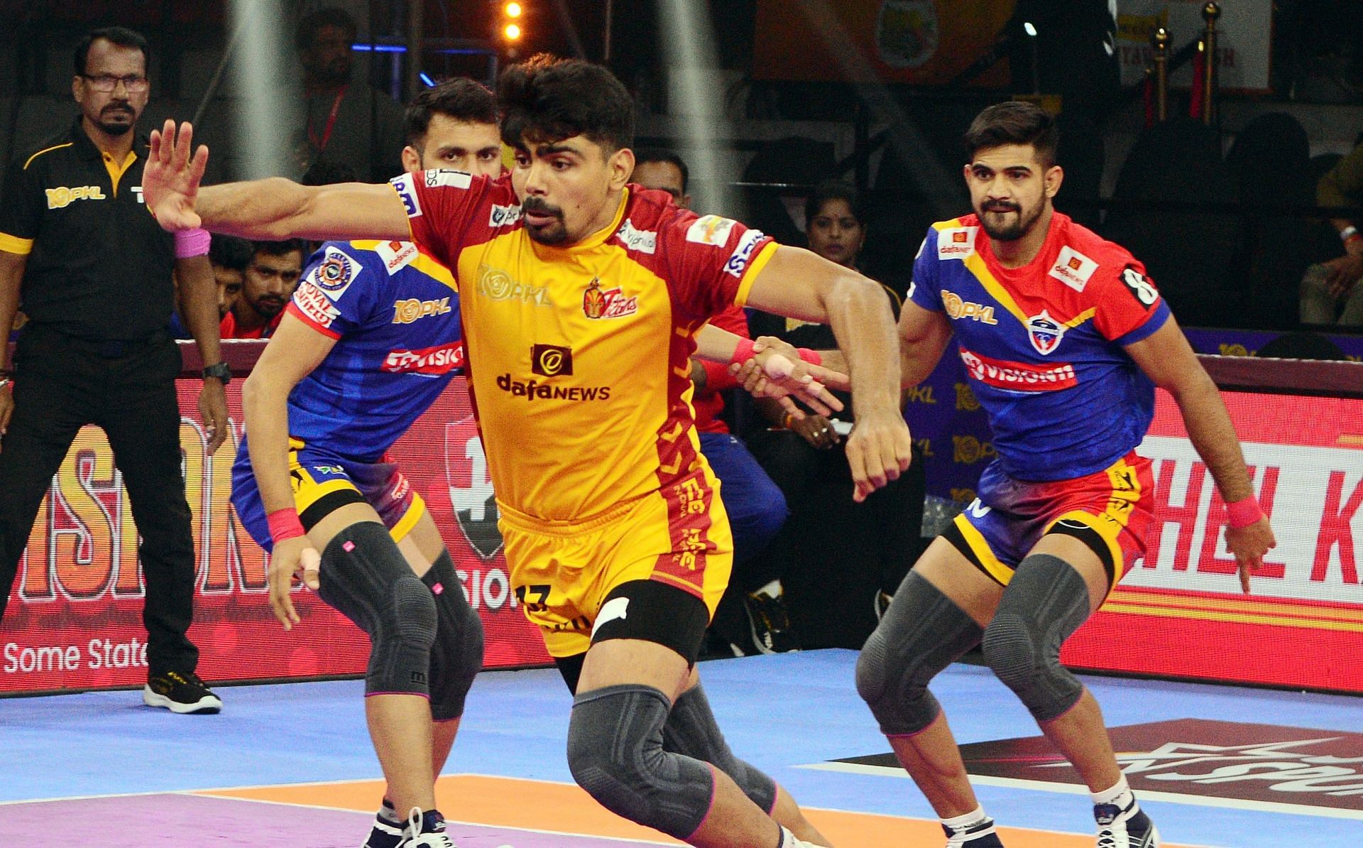 Telugu Titans retained Pawan Sehrawat for PKL 2024. (Image via PKL Media)