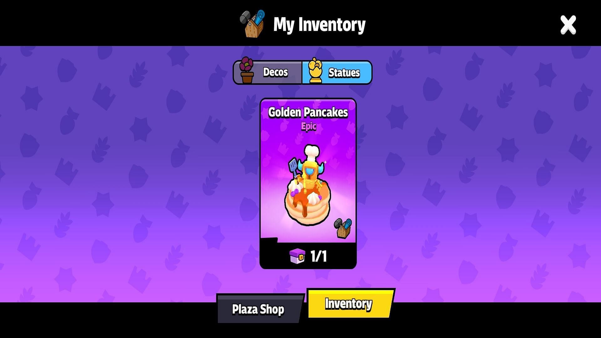 Golden Pancakes in the inventory (Image via Supercell)