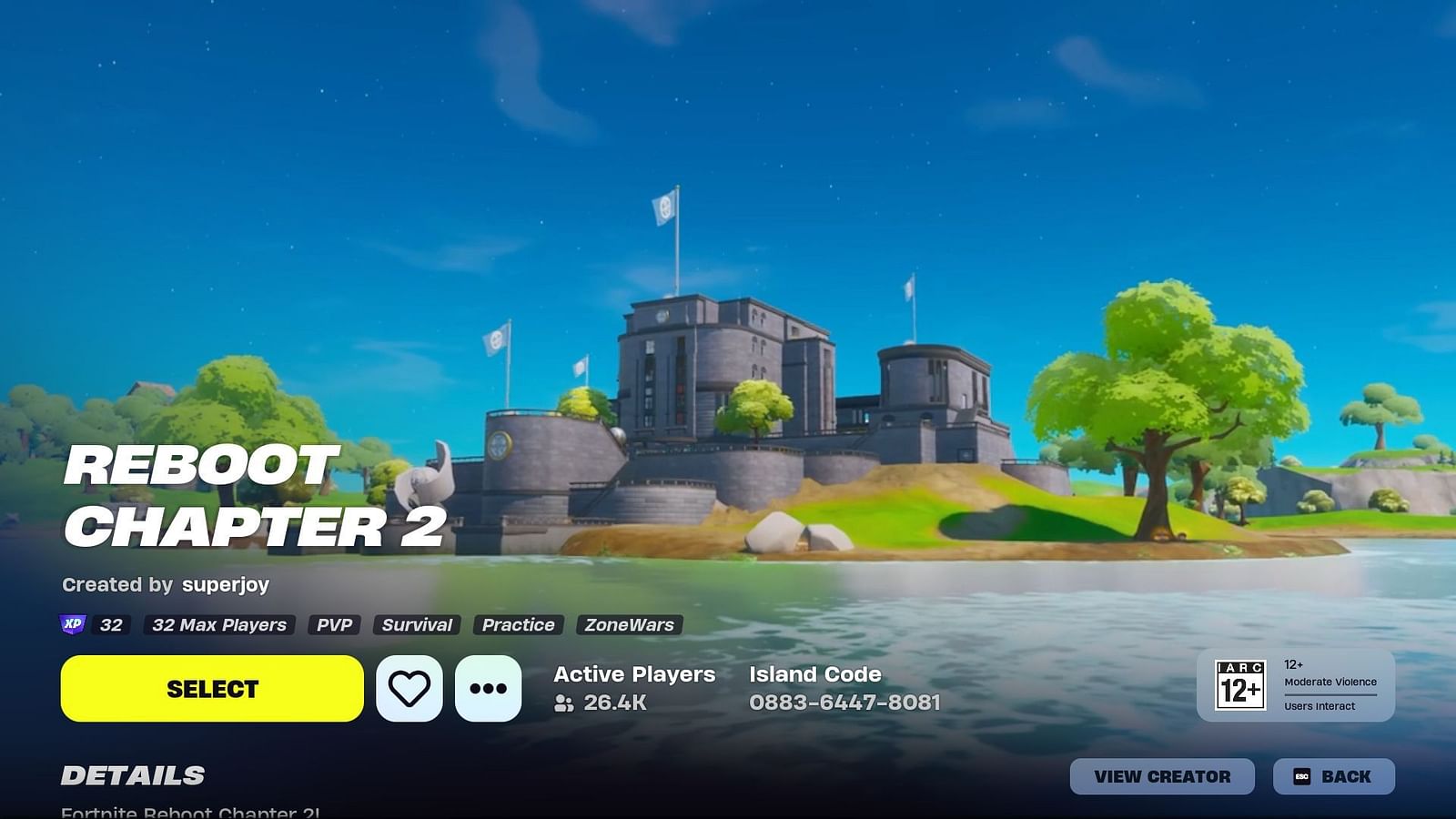 chapter 2 fortnite map code