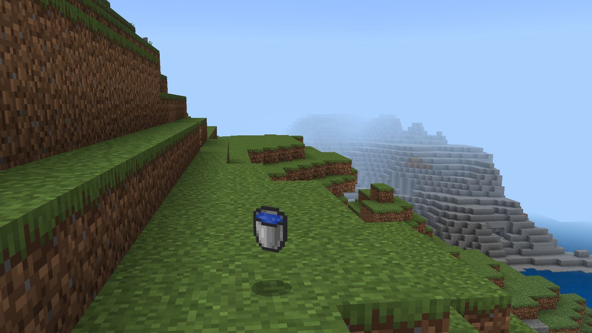 Waterlogging in Minecraft (Image via Mojang Studios)