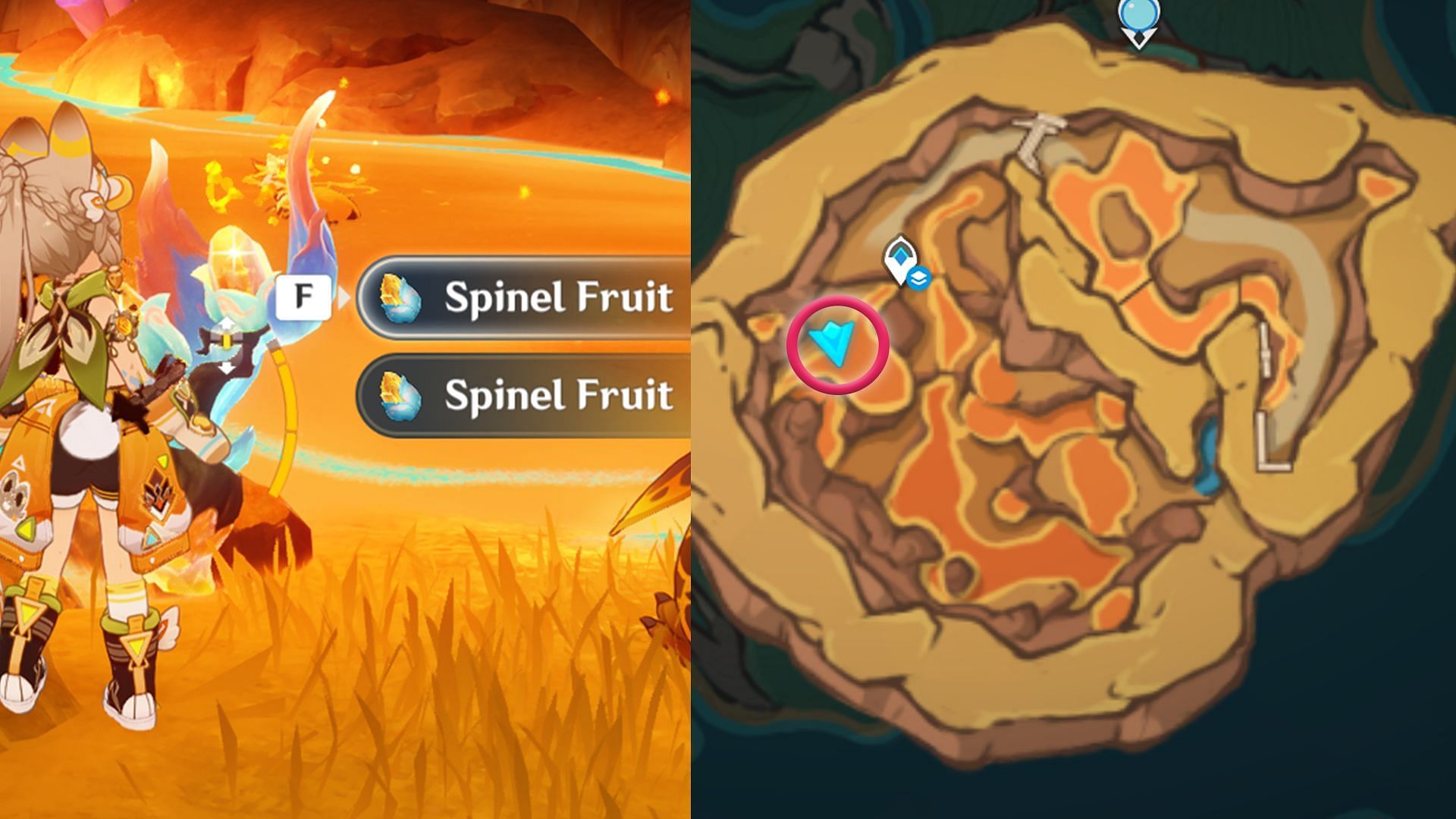 Spinel Fruit Location #7 (Image via HoYoverse)