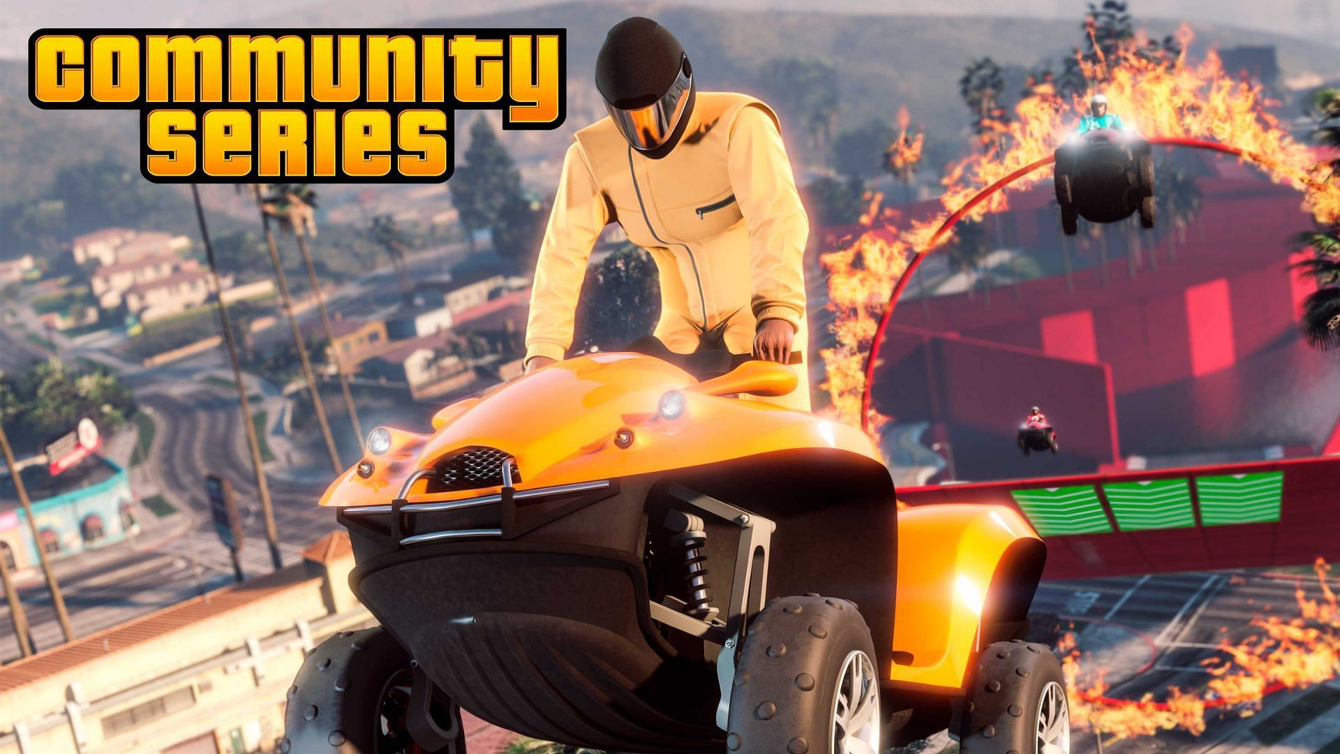 A promotional picture of the latest Community Series Jobs in Grand Theft Auto Online (Image via Rockstar Games)