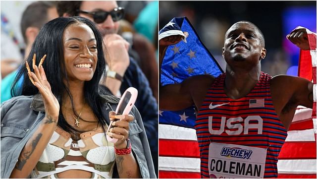 Sha'Carri Richardson throws support behind Christian Coleman as sprinter  faces disqualification in 4x100m relay at Paris Olympics