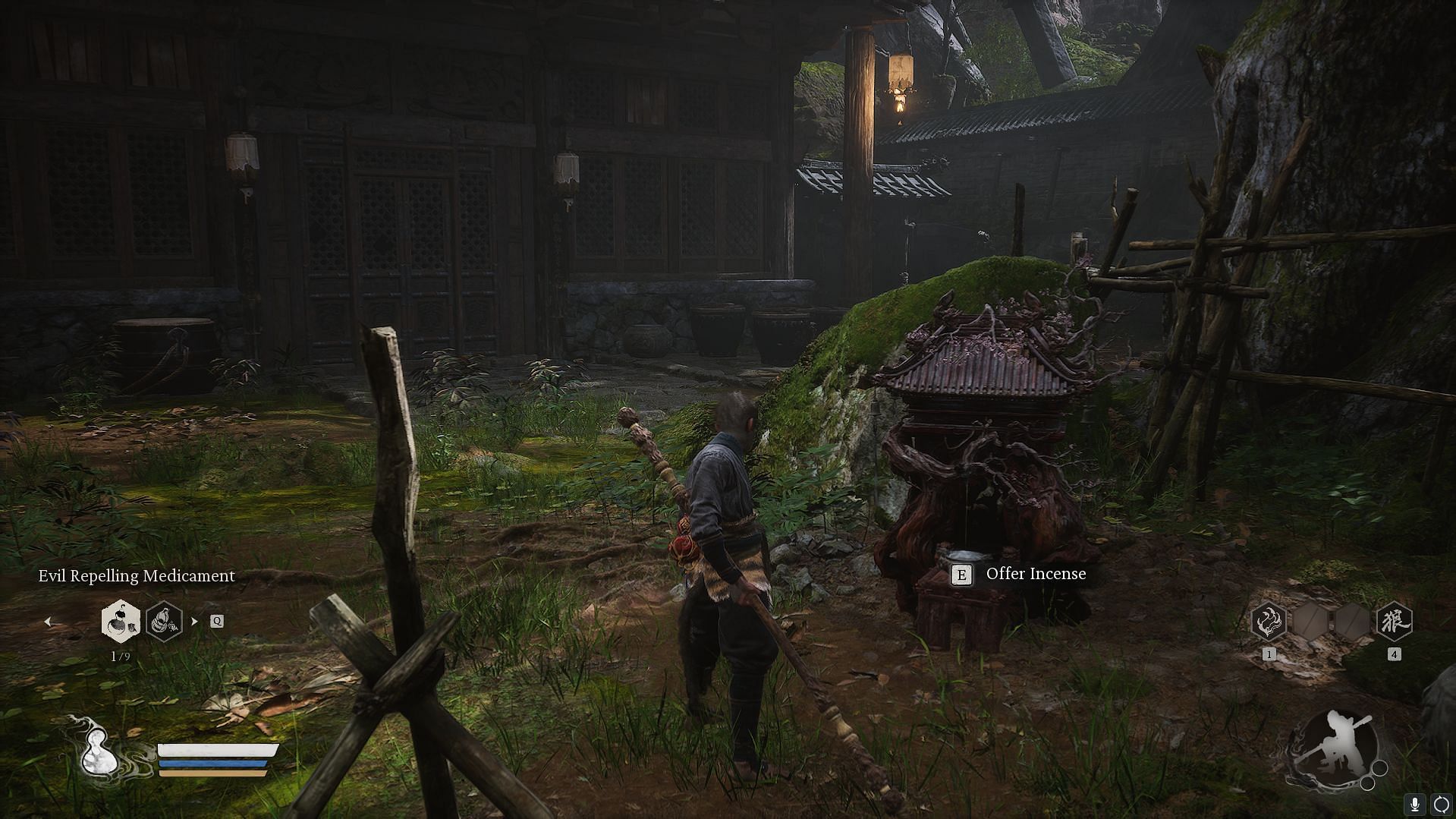 Use Shrines to craft weapons (Image via GameScience)