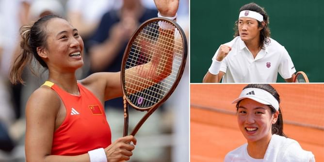 China assured of two tennis medals at Paris Olympics with Zheng Qinwen in women's singles finals, Zhang Zhizhen & Wang Xinyu in mixed doubles finals
