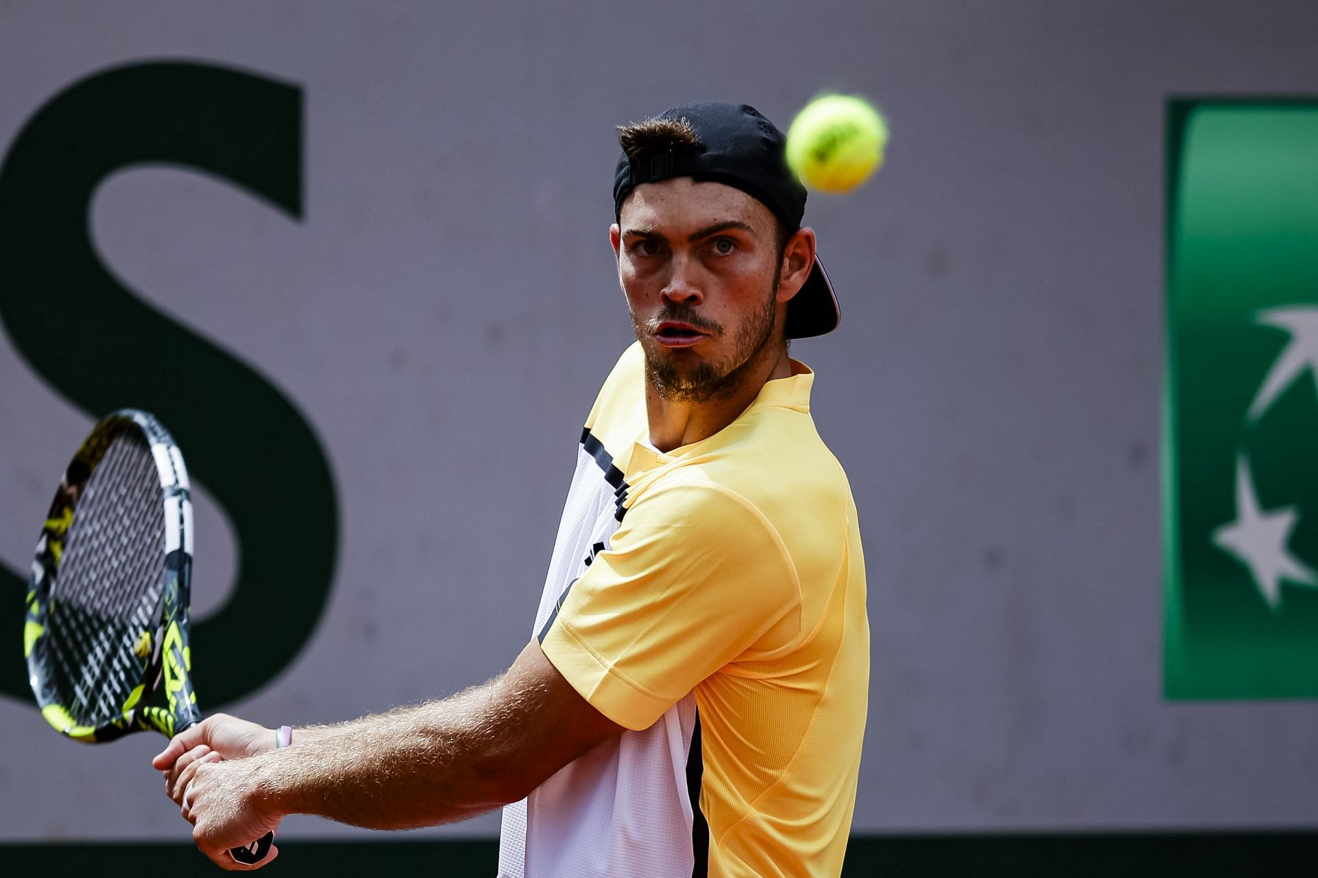 Maximilian Marterer in action at the French Open (Picture: Getty)