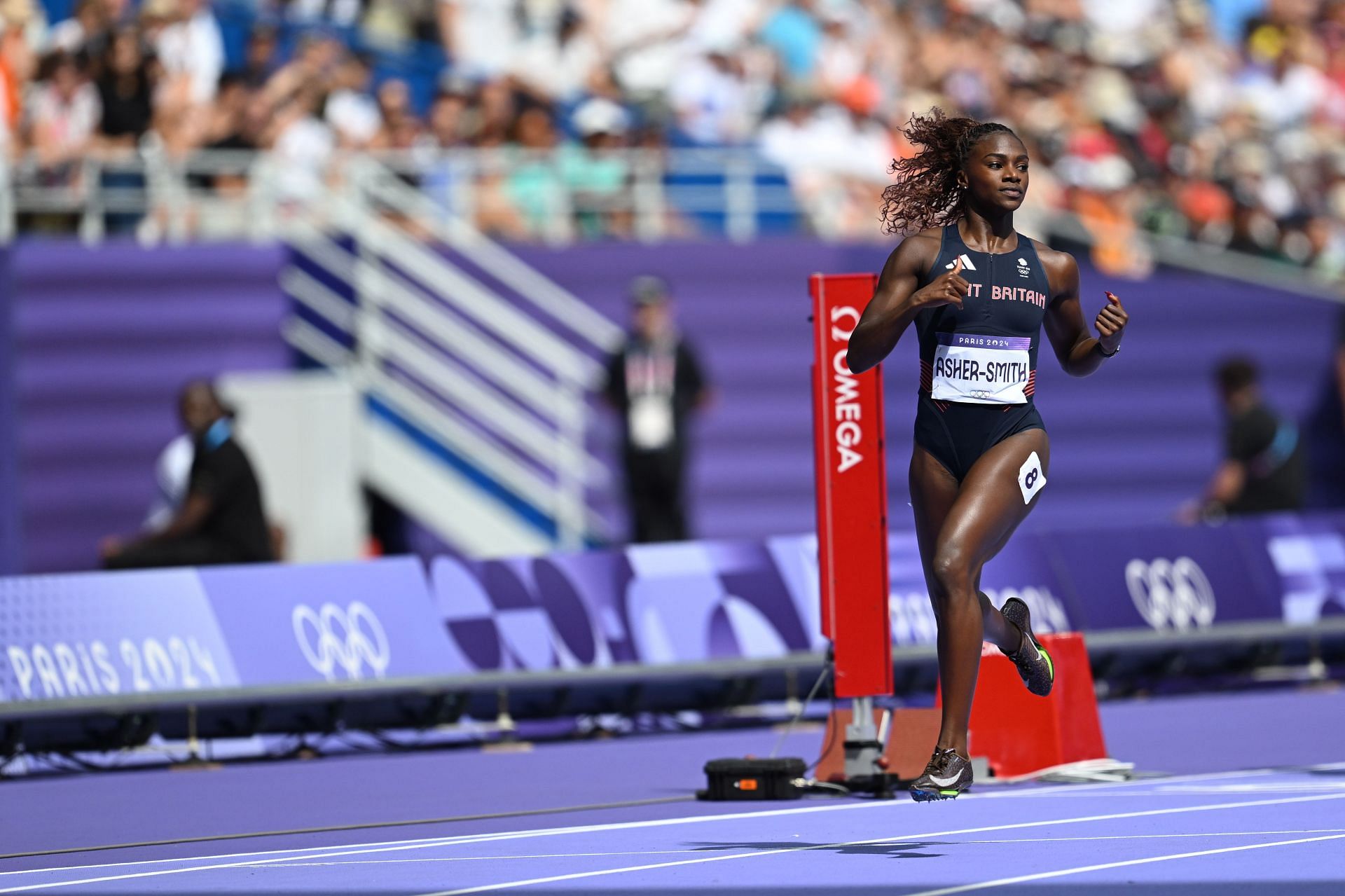 Dina Asher-Smith - Paris 2024 - Athletics - Source: Getty